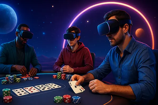Metaverse poker gameplay