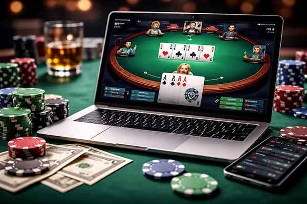 Poker Karten Nahaufnahme